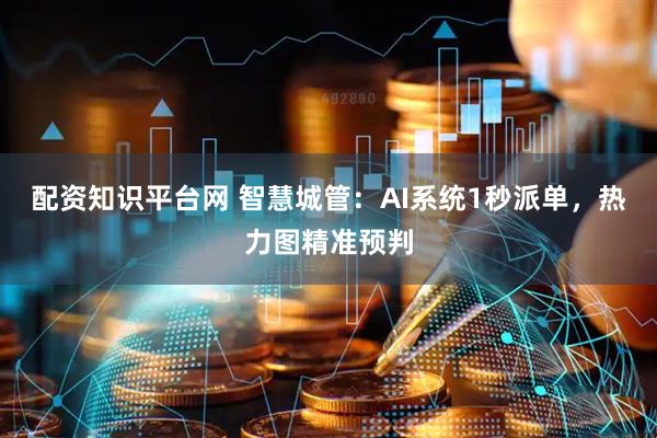 配资知识平台网 智慧城管：AI系统1秒派单，热力图精准预判