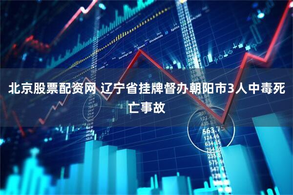 北京股票配资网 辽宁省挂牌督办朝阳市3人中毒死亡事故